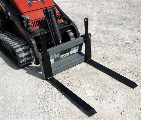 4000 48 skid steer forks|Mini Skid Steer Pallet Fork Frame .